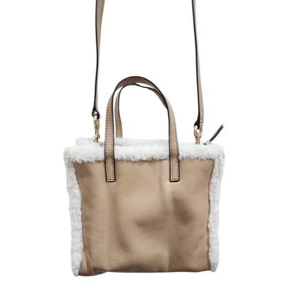 Marc Jacobs Mini Grind Faux Fur Trim Top Handle Bag MSRP$425 - Picture 7 of 16